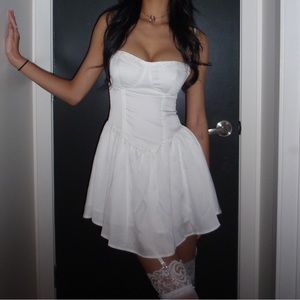 Not Your Rose White dress